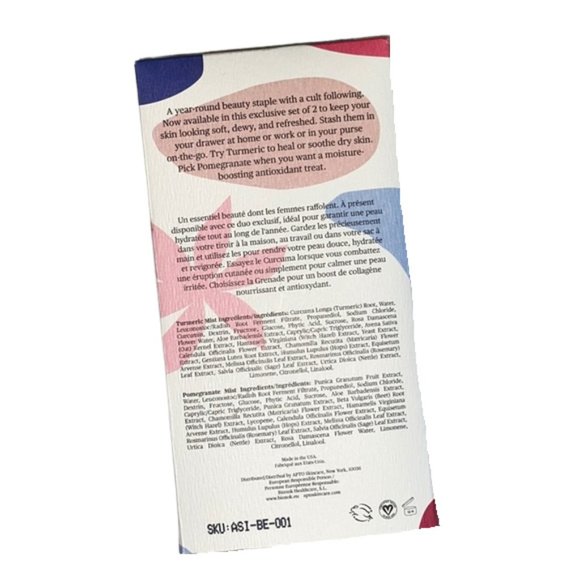 Apto Skincare Mist Set in Turmeric & Pomegranate - Picture 5 of 5